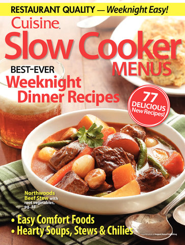 Slow Cooker Menus, Volume 2 | Cuisine at Home Library