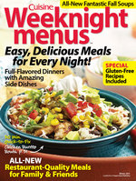 Weeknight Menus, Volume 4