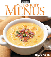 Weeknight Menus Issue 16