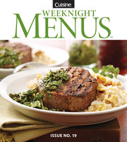 Weeknight Menus Issue 19