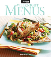 Weeknight Menus Issue 21