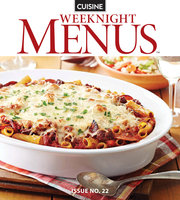 Weeknight Menus Issue 22